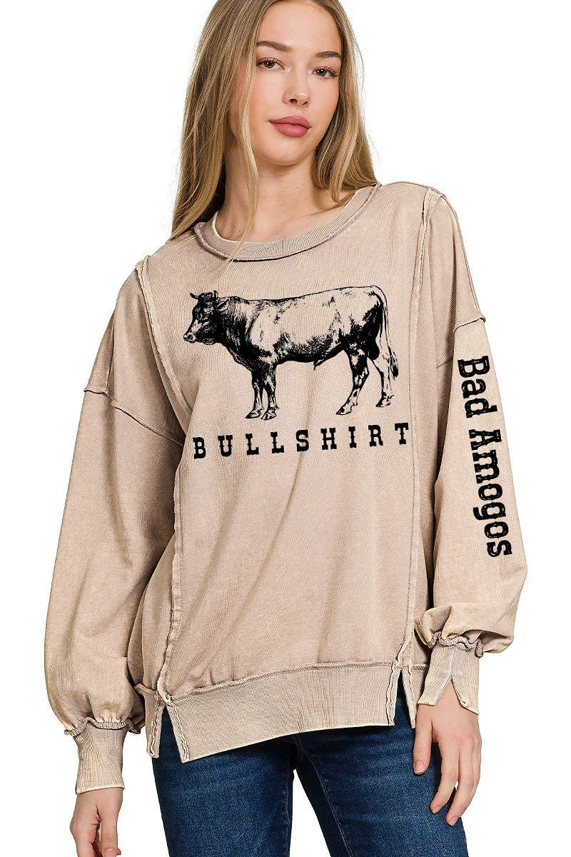 Bullshirt! - Long sleeved sweatshirt