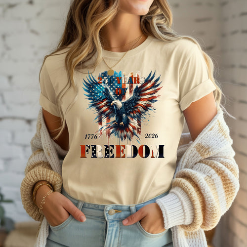 250th - Short sleeved Tee