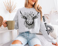 Highland cow - Long sleeved sweatshirt