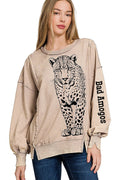 The Leopard - Long Sleeved Sweatshirt