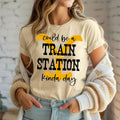 Could be a train station day- Short sleeved tee
